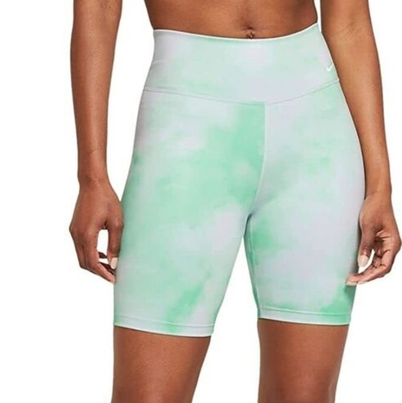 Nike Shorts Nwot Nike One Tie Dye Bike Shorts Poshmark